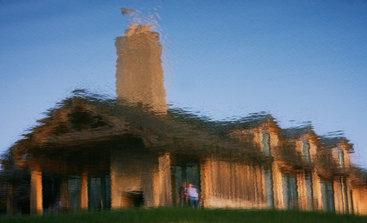 Portrait in Front of House