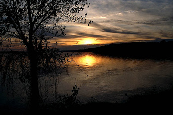 Sunset Over the Potomac